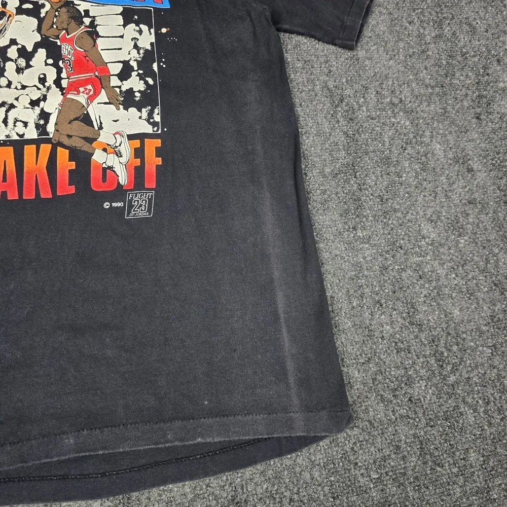 Vintage 1990 Flight 23 by Jordan T-Shirt Mens XL Ready For Takeoff Single Stitch